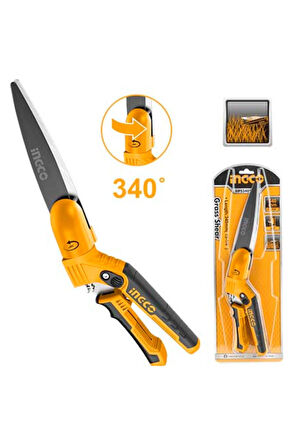 İNGCO HPS3401 ÇİM KESME MAKASI 340 MM