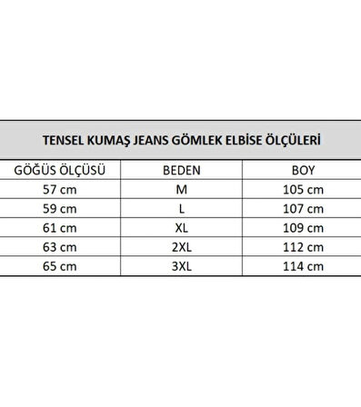 Kısmet Sepeti Kadın Büyük Beden Jean Kumaş Mavi Gömlek Elbise