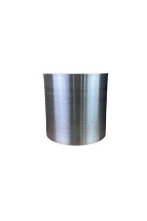 Metalik Galvaniz Saksı 30x30 Paslanmaz