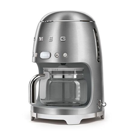 Smeg DCF02SSEU Solo Gümüş Filtre Kahve Makinesi