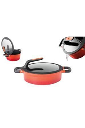Gem Stay Cool Pilav Tenceresi Turuncu 24 Cm - 2307406