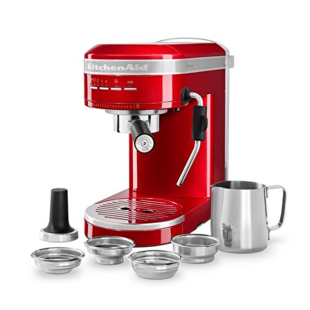 Kitchen Aid Artisan 5KES6503EER Kırmızı Espresso & Cappuccino Makinesi