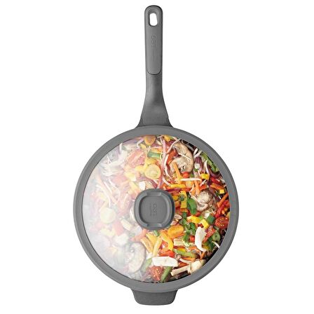 Berghoff Leo Döküm Alüminyum Wok Tava 28 cm