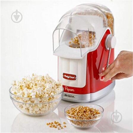 ARIETE PARTY TIME POPCORN MAKİNESİ LEVER - KIRMIZI