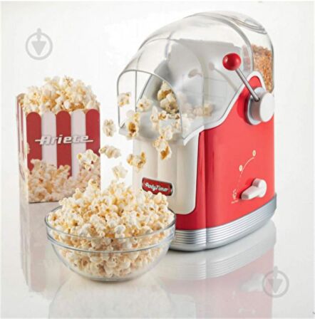 ARIETE PARTY TIME POPCORN MAKİNESİ LEVER - KIRMIZI