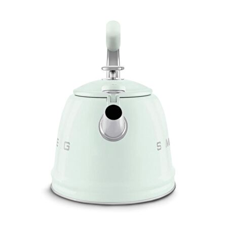 50's Style Pastel Yeşil Set Üstü Düdüklü Kettle 2.3 Lt