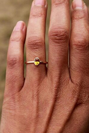 TOPAZ DOĞAL TAŞ YÜZÜK -AK469