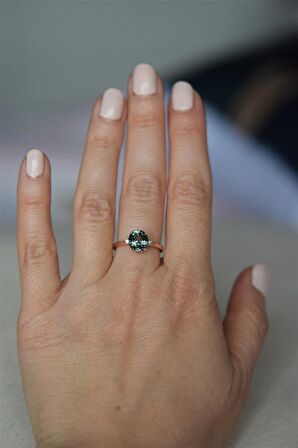 JADE NİŞAN  DOĞAL TAŞ YÜZÜK - AK439