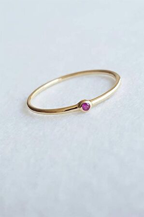 RUBY ZÜMRÜT TAŞLI YÜZÜK - AK0138