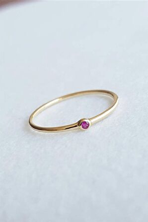 RUBY ZÜMRÜT TAŞLI YÜZÜK - AK0138