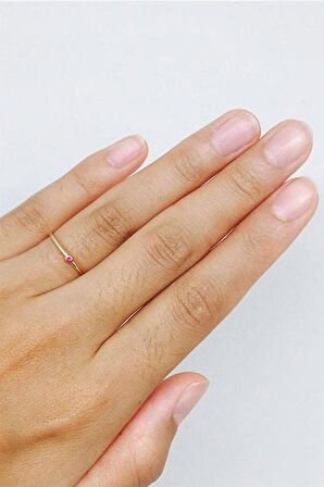 RUBY ZÜMRÜT TAŞLI YÜZÜK - AK0138