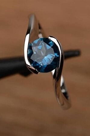 MÜRŞANYİ BLUE LONDON TOPAZ Ak 1093