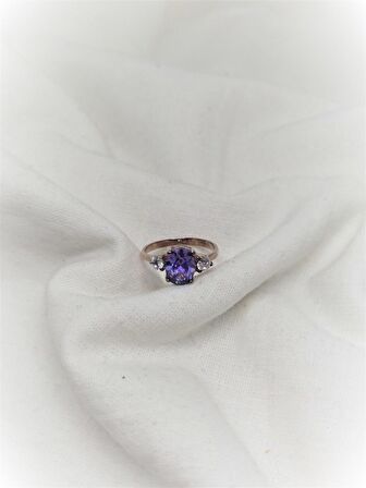 HAZEL AMETİST YÜZÜK- AK1237