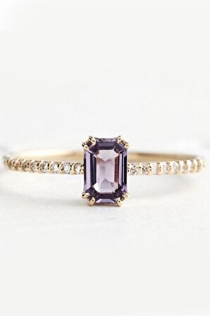 AMETİST TAS YÜZÜK - AK550