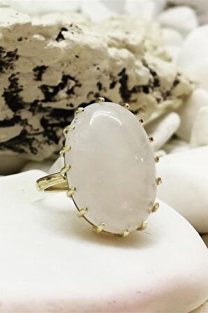 MALAGA MİLKY QUARTZ YÜZÜK - AK717