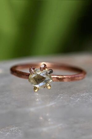 ZAGREB LEMON NATURAL QUARTS YÜZÜK - AK615