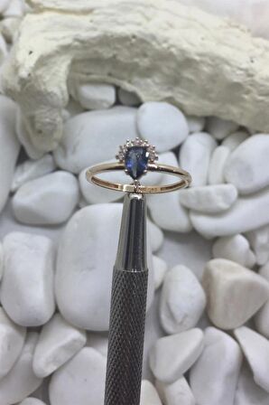 İYOLİT TAÇ DOĞAL TAŞLI YÜZÜK - AK0493