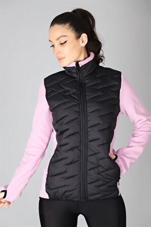 Sweetness Kadın Pembe Kapitone Mont