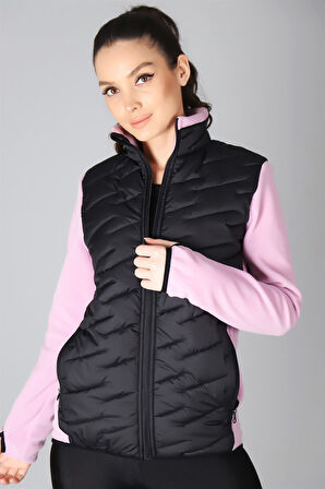 Sweetness Kadın Pembe Kapitone Mont