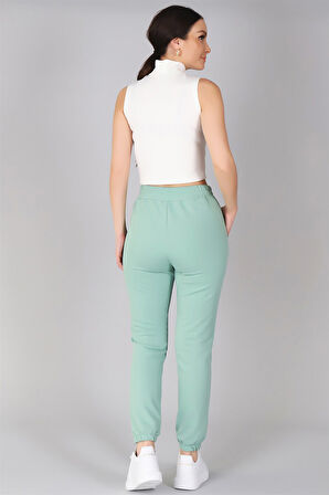 Sweetness Kadın Mint Paçası Lastikli Eşofman Altı