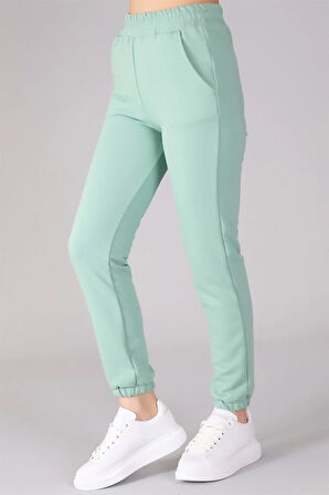 Sweetness Kadın Mint Paçası Lastikli Eşofman Altı