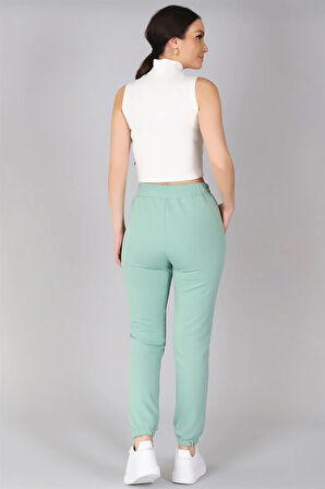 Sweetness Kadın Mint Paçası Lastikli Eşofman Altı