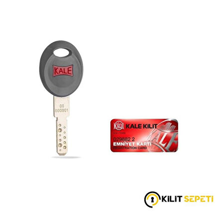 Kale 264 CEC Şifreli Yüksek Güvenlikli Silindir 2'li Set (68mm)