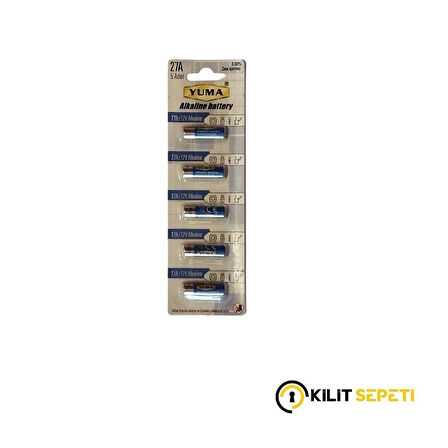 Yuma 12V Alkalin Pil 27A