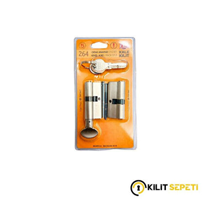 Kale 264 Sistem (SN+SM) Silindirler İkili Pas Sistem BLİSTERLİ NİKEL
