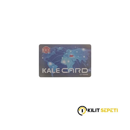 Kale Card Kartlı Kilit Lüks Seri Programlama Kartı