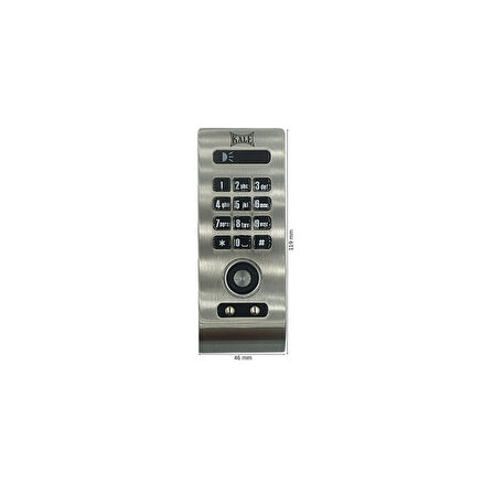 Kale Elektronik Kabin Kilidi KD050/45-106