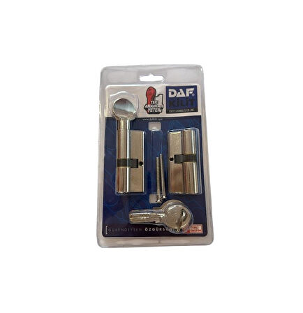DAF Bilyalı+Bilyalı Topuzlu İkili Pas Sistem BLİSTERLİ NİKEL