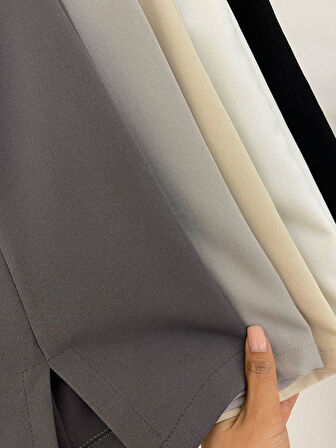 Yırtmaçlı Şort Etek