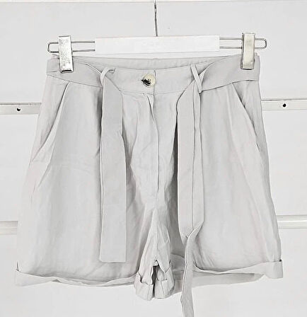 Tensel Kemerli Şort