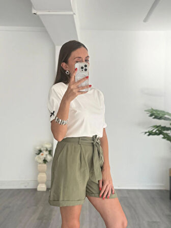 Bebe Kurdela Detaylı Tshirt