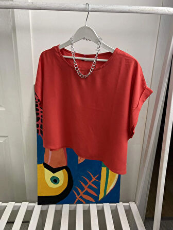 Viskon Kısa  Tshirt