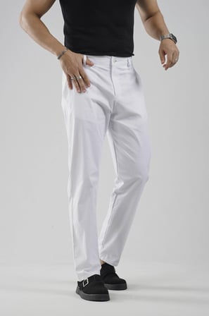 Beli Lastikli Regular Kalıp Chino Likralı Erkek Pantolon