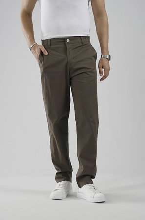 Beli Lastikli Regular Kalıp Chino Likralı Erkek Pantolon