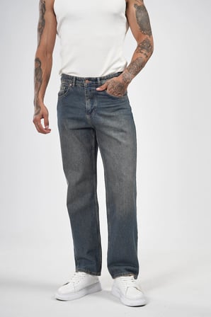 Baggy Fit Kalıp Erkek Jean