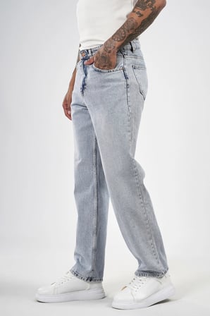 Baggy Fit Kalıp Erkek Jean