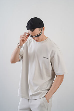 King Brich Baskılı Oversize Kalıp Unisex Şort Takım