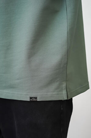 Kingbrich Kuru Kafa Baskılı Oversize Kesim Unisex Tişört
