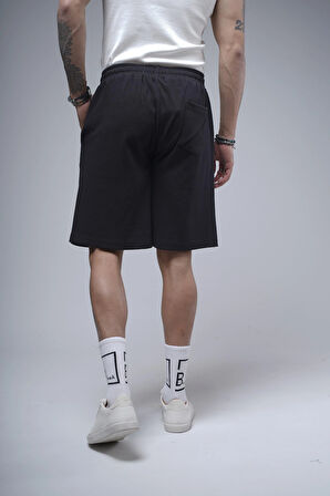 Beli Lastikli Cepli Regular Kalıp Erkek Şort Bermuda