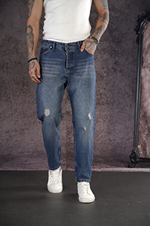 Boyfrıend Kalıp Bilek Boy Erkek Kot Pantolon