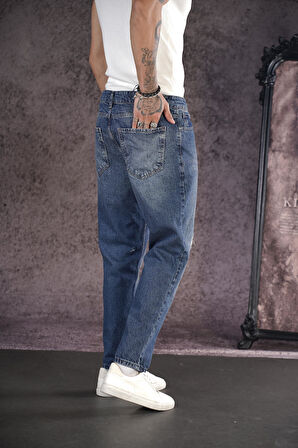 Boyfrıend Kalıp Bilek Boy Erkek Kot Pantolon