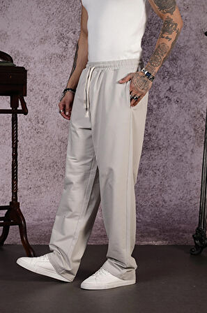 Baggy Kalıp Kordonlu Alt Eşofman