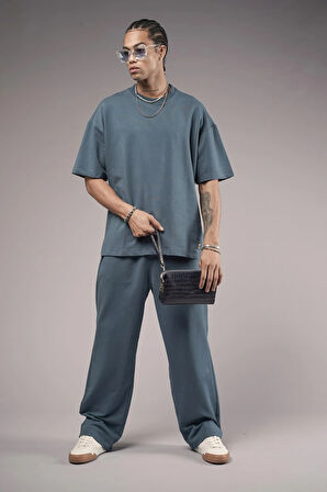 Oversize Kalıp Düz Alt Üst Takım