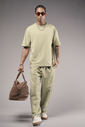 Oversize Kalıp Düz Alt Üst Takım