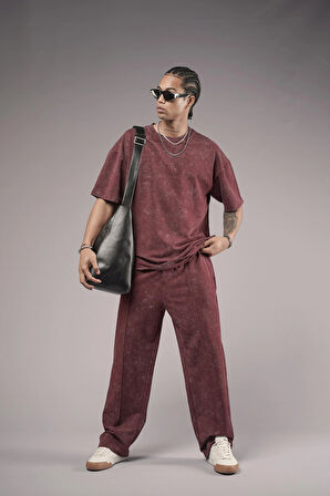 Yıkamalı Oversize Kesim Alt Üst Takım