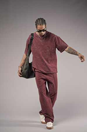 Yıkamalı Oversize Kesim Alt Üst Takım